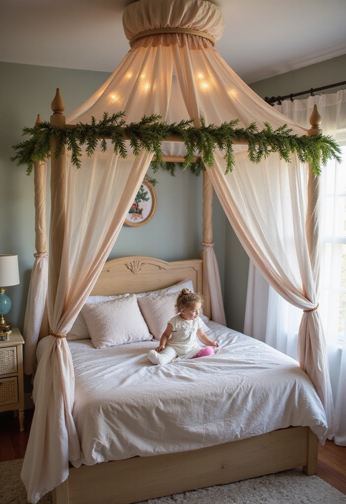 17 Kids Room Decor Ideas That'll Make Playtime Even More Fun (Don't Miss #6!) - 13. Themed Bed Canopies