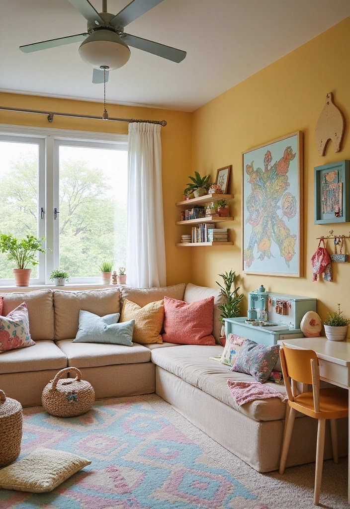 17 Kids Room Decor Ideas That'll Make Playtime Even More Fun (Don't Miss #6!) - 6. Imaginative Play Zones