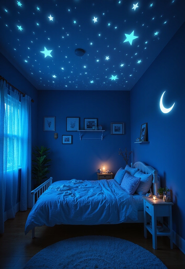 17 Kids Room Decor Ideas That'll Make Playtime Even More Fun (Don't Miss #6!) - 8. Glow-in-the-Dark Decor