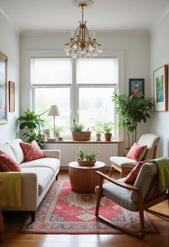 19 Small Apartment Decor Hacks That'll Make Your Space Feel Massive! - 10. Use Colorful Accents