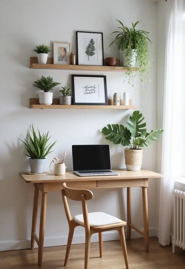 19 Small Apartment Decor Hacks That'll Make Your Space Feel Massive! - 12. Wall-Mounted Desks