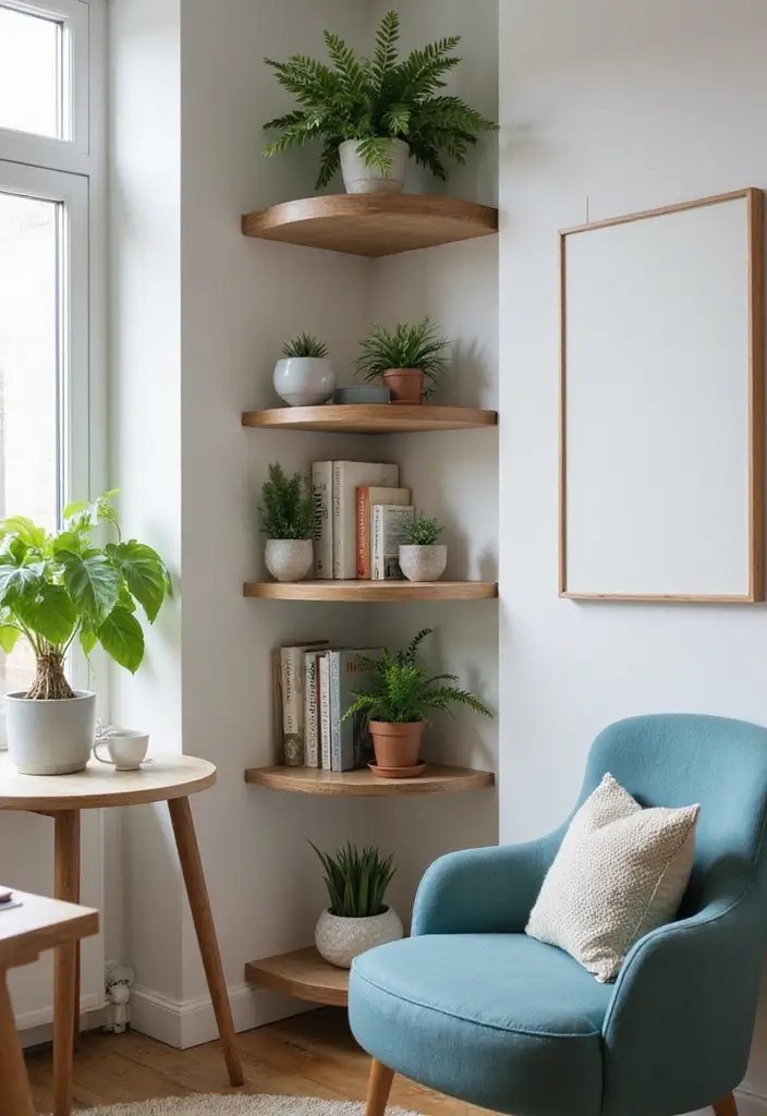 19 Small Apartment Decor Hacks That'll Make Your Space Feel Massive! - 15. Utilize Corners
