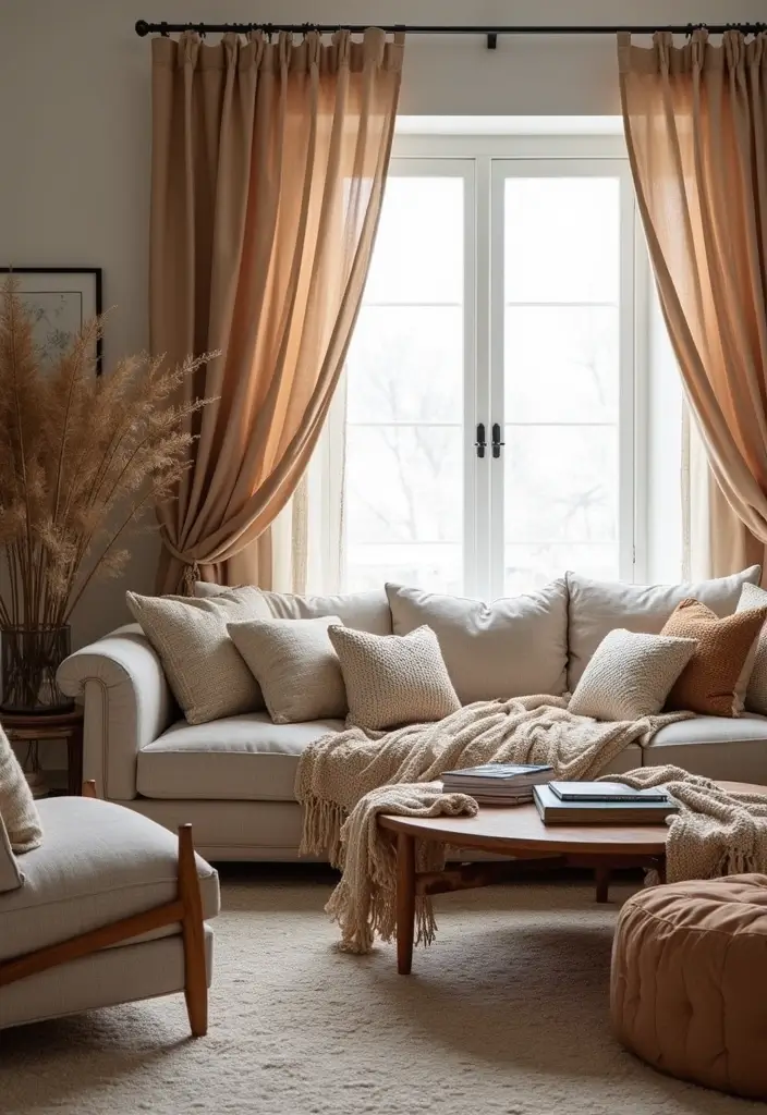 19 Small Apartment Decor Hacks That'll Make Your Space Feel Massive! - 16. Smart Use of Textiles