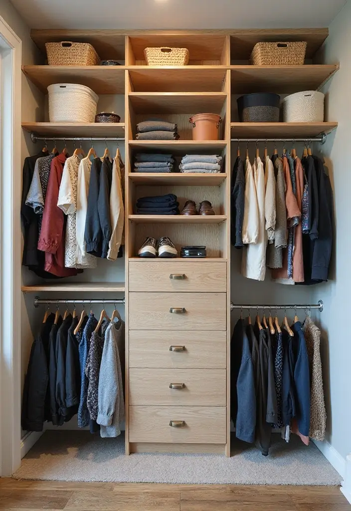 19 Small Apartment Decor Hacks That'll Make Your Space Feel Massive! - 8. Maximize Closet Space