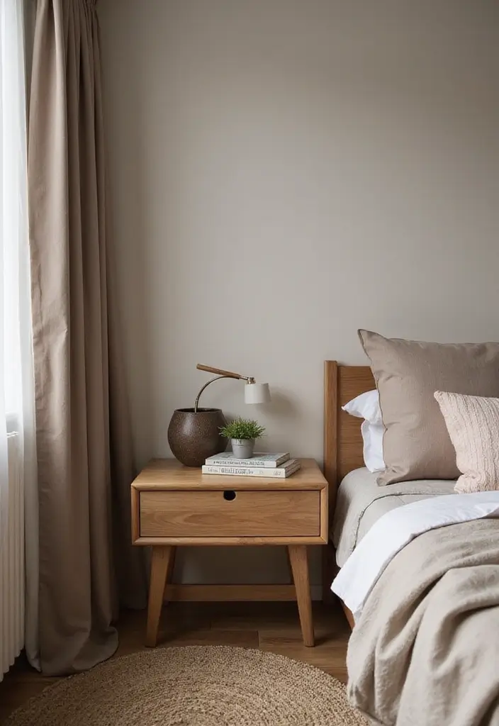 20 Space-Saving IKEA Furniture Ideas for Small Homes You Can’t Miss! - 12. Versatile Bedside Tables