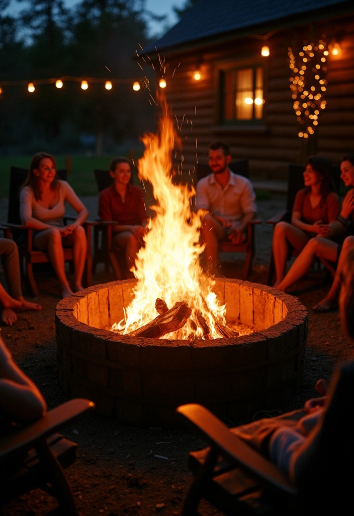 20 Summer Lighting Ideas That Will Set the Mood for Your Evenings! - 3. Cozy Fire Pits