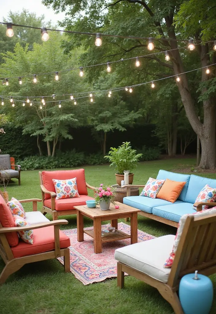 22 Seasonal Summer Decor Ideas to Refresh Your Home (You Won't Believe How Easy #10 Is!) - 12. Garden Party Vibes