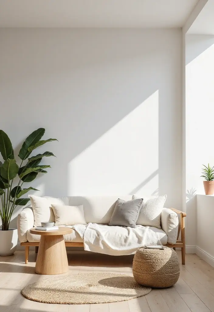 22 Seasonal Summer Decor Ideas to Refresh Your Home (You Won't Believe How Easy #10 Is!) - 13. Minimalist Summer Decor