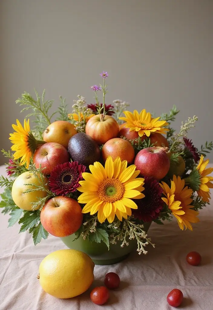 22 Seasonal Summer Decor Ideas to Refresh Your Home (You Won't Believe How Easy #10 Is!) - 16. Seasonal Centerpieces