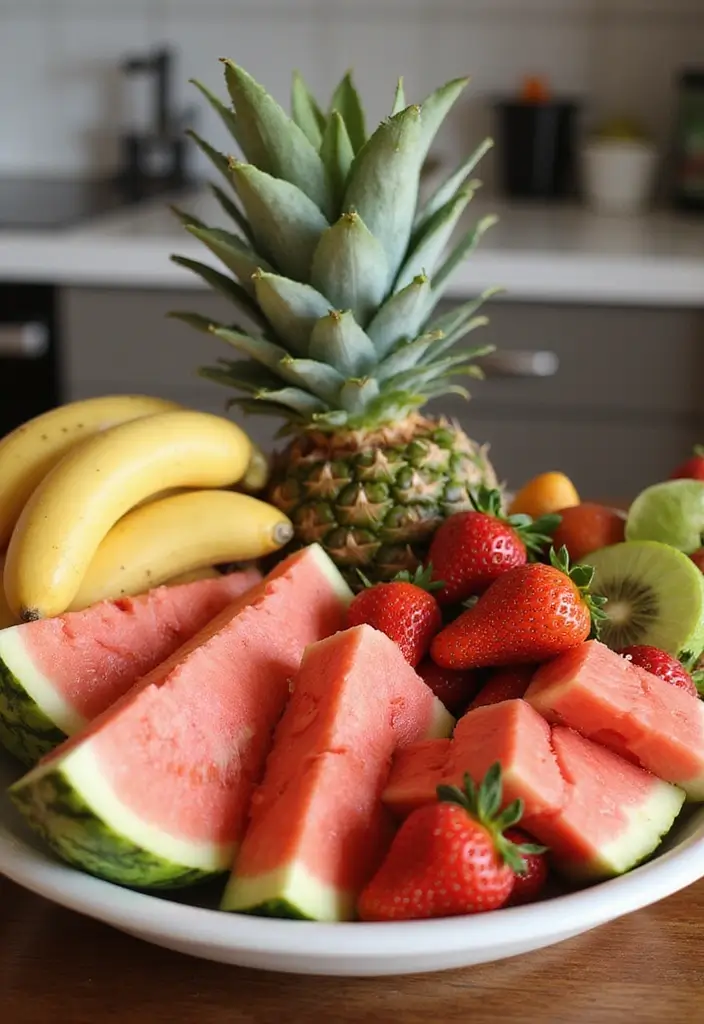 22 Seasonal Summer Decor Ideas to Refresh Your Home (You Won't Believe How Easy #10 Is!) - 20. Seasonal Fruit Bowls
