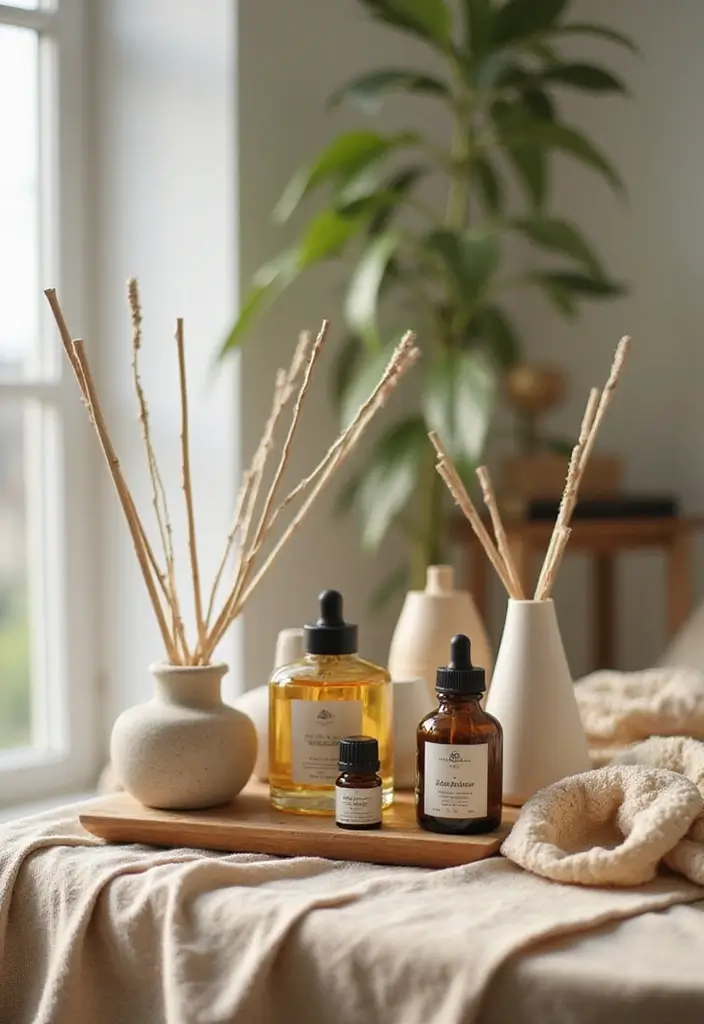 22 Seasonal Summer Decor Ideas to Refresh Your Home (You Won't Believe How Easy #10 Is!) - 22. Seasonal Scented Oils