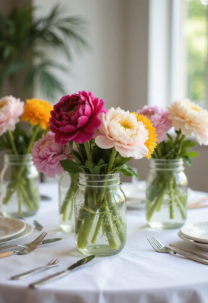22 Seasonal Summer Decor Ideas to Refresh Your Home (You Won't Believe How Easy #10 Is!) - 3. Fresh Floral Arrangements
