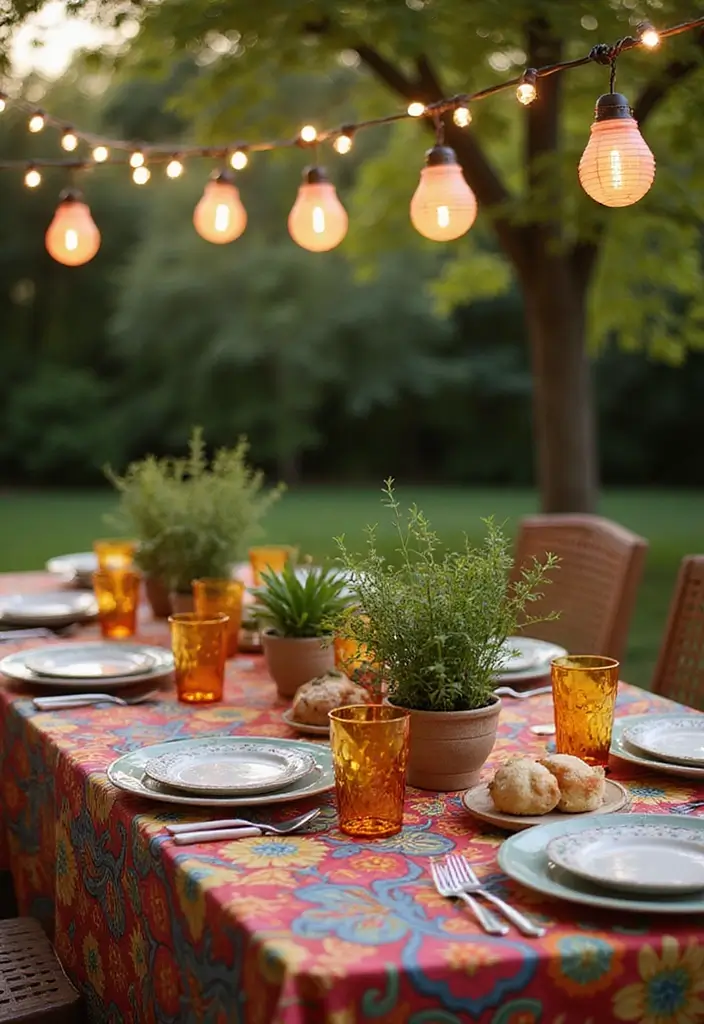 22 Seasonal Summer Decor Ideas to Refresh Your Home (You Won't Believe How Easy #10 Is!) - 5. Outdoor Dining Space