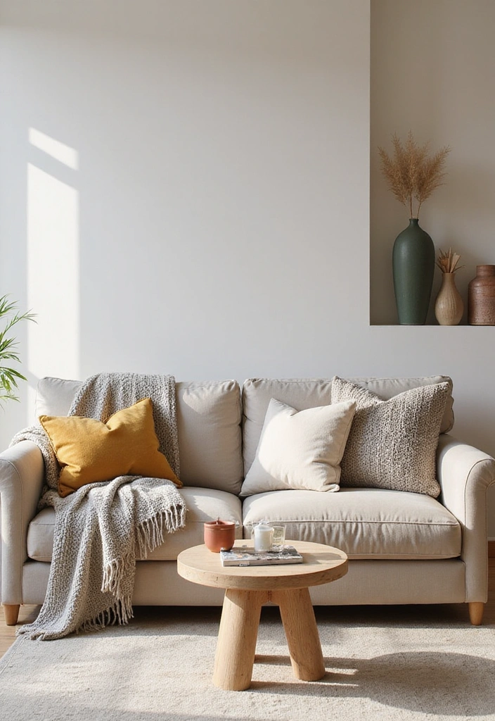 25 Living Room Ideas That'll Make You Want to Curl Up with a Blanket (#14 Will Blow Your Mind!) - 1. Embrace Neutral Tones