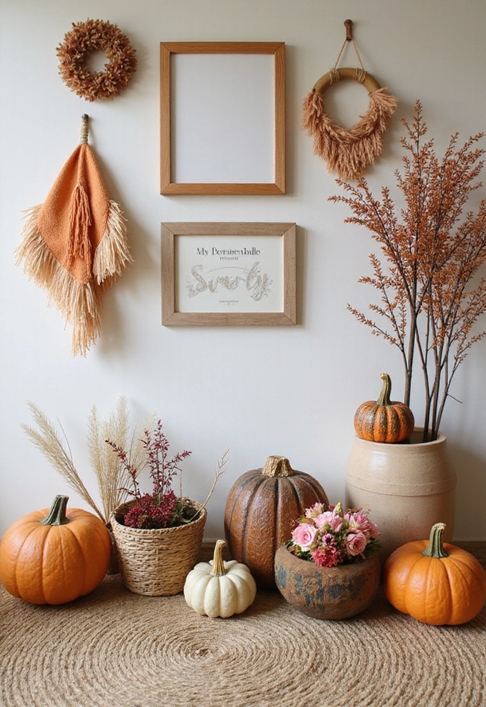 25 Unique Wall Decoration Ideas That Will Wow Your Guests (And They're All Affordable!) - 15. Seasonal Decor Swaps