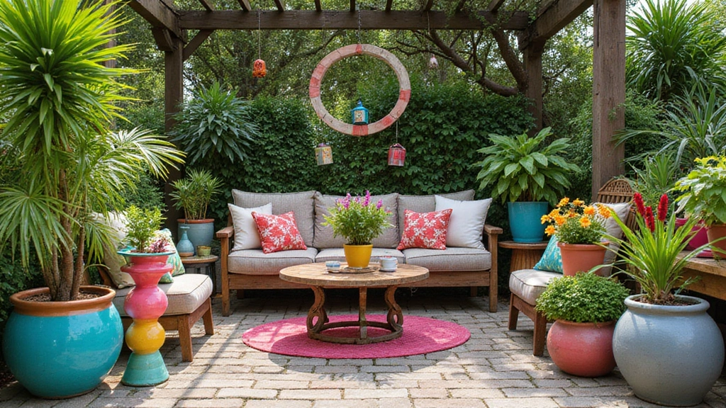 18 Vibrant Garden Decor Ideas That Will Make Your Backyard a Summer Paradise!